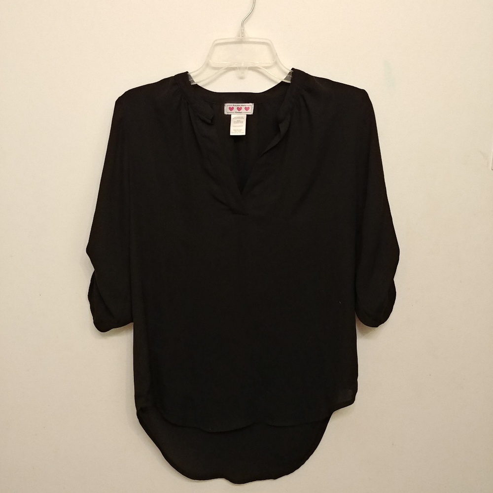 Black Dress Blouse